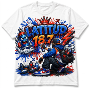 Latitud 18.7 Graffiti Artist Tee